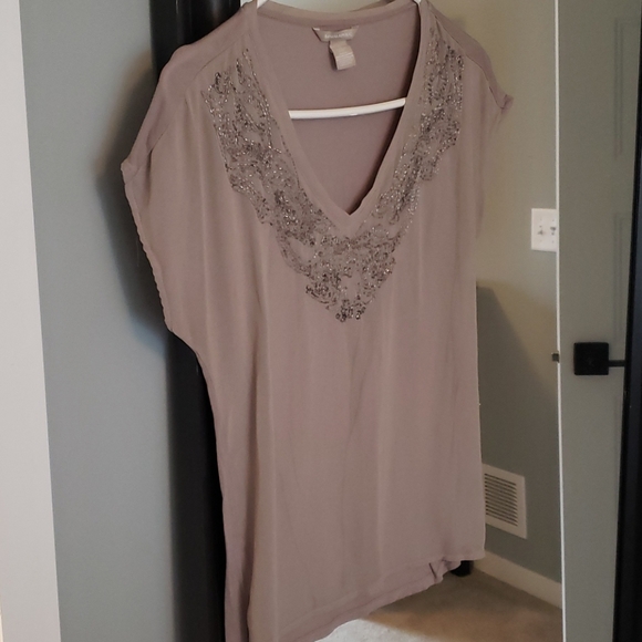 Banana Republic Beaded Top - Picture 1 of 3